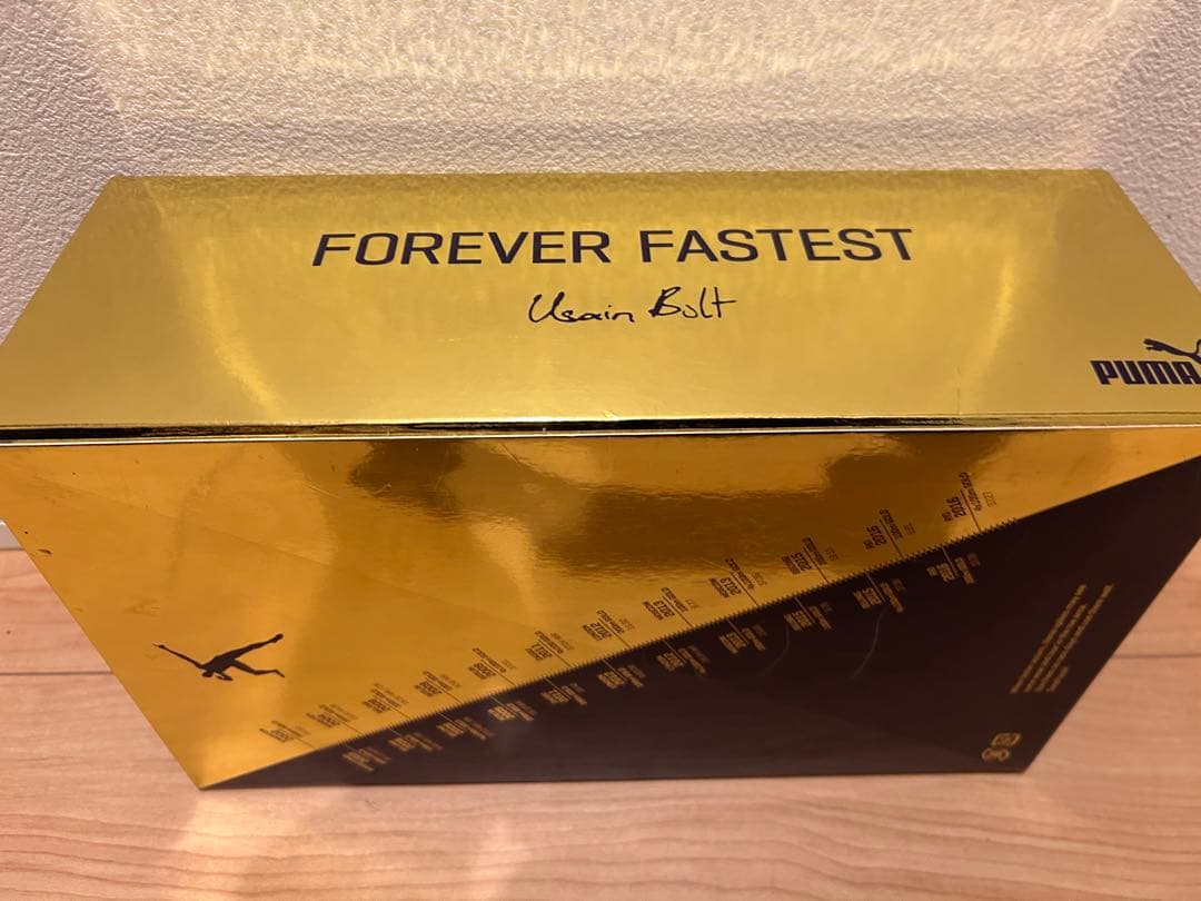 【お宝貴重品】ウサインボルト　引退スパイク