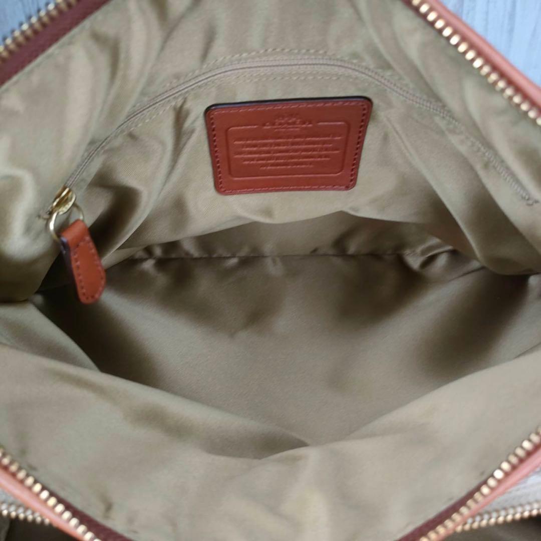 50 COACH コーチ　シグネチャー　トートバッグ　ハンドバッグ