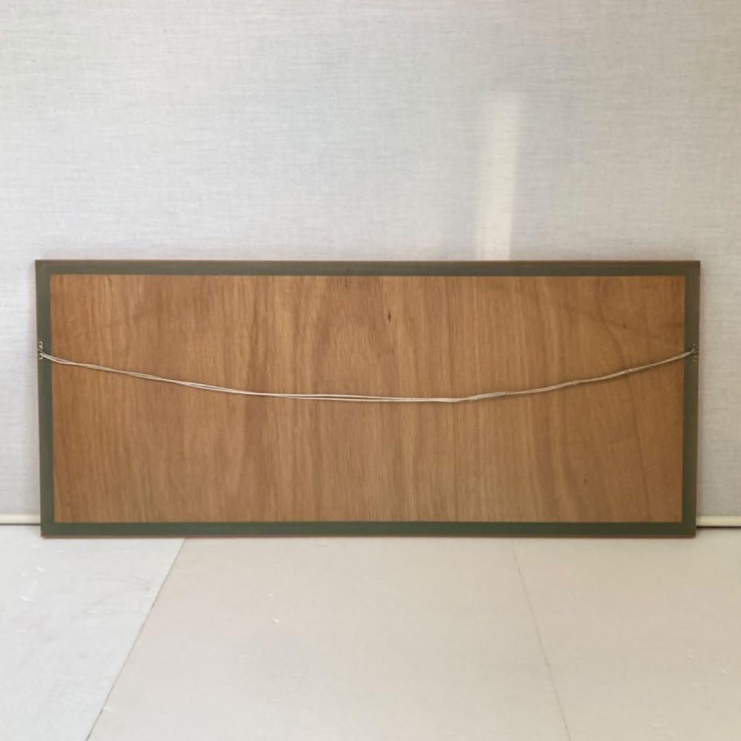 中村憲之 さくらんぼ シルクスクリーン 大型 横長 赤色 ポップ モダン レトロ