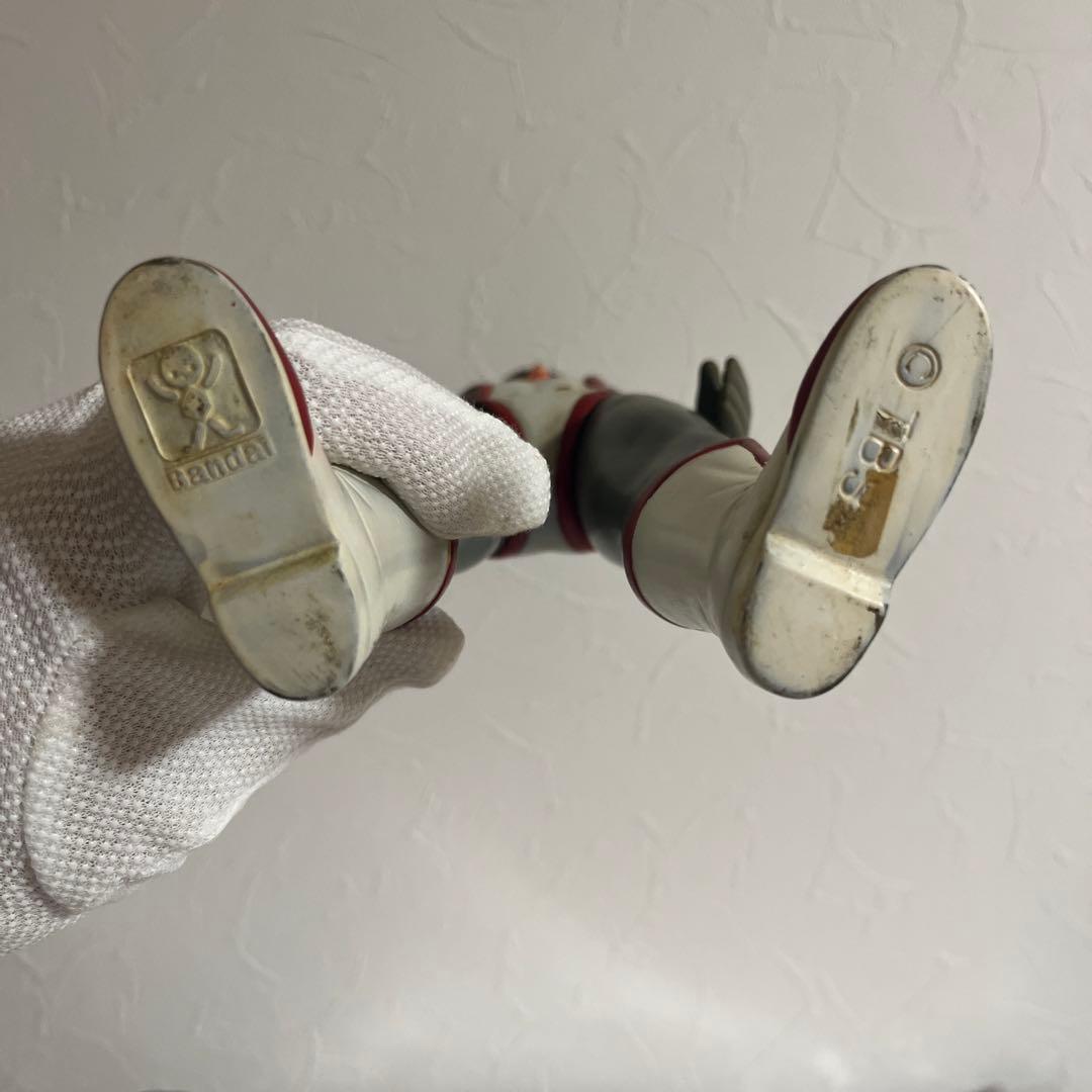 ⚠️超貴重・激レア　シルバー仮面　面取れ　1970年代　昭和レトロ　バンダイ製