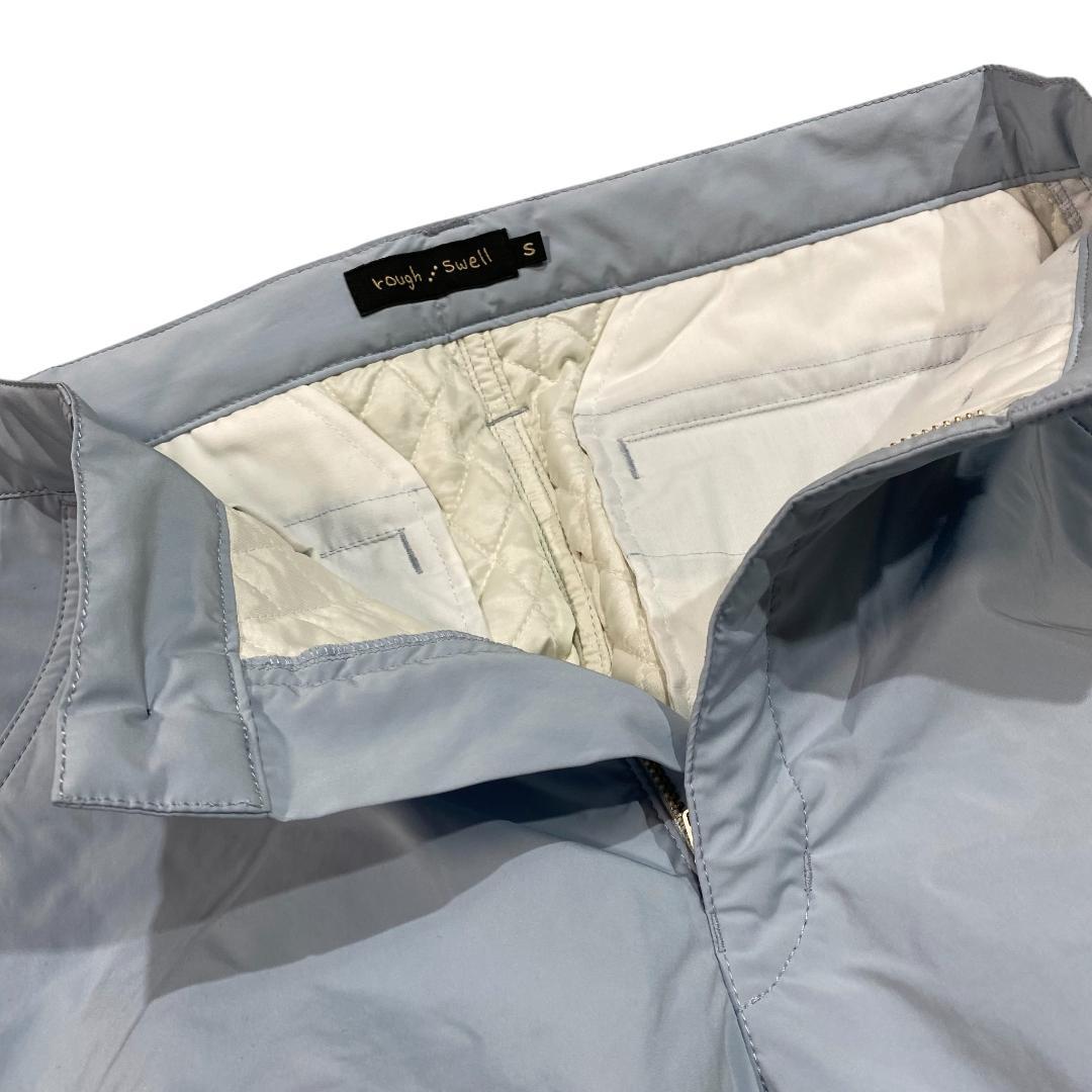 ROUGH＆SWELL ラフアンドスウェル 中綿 ロングパンツ S ブルー