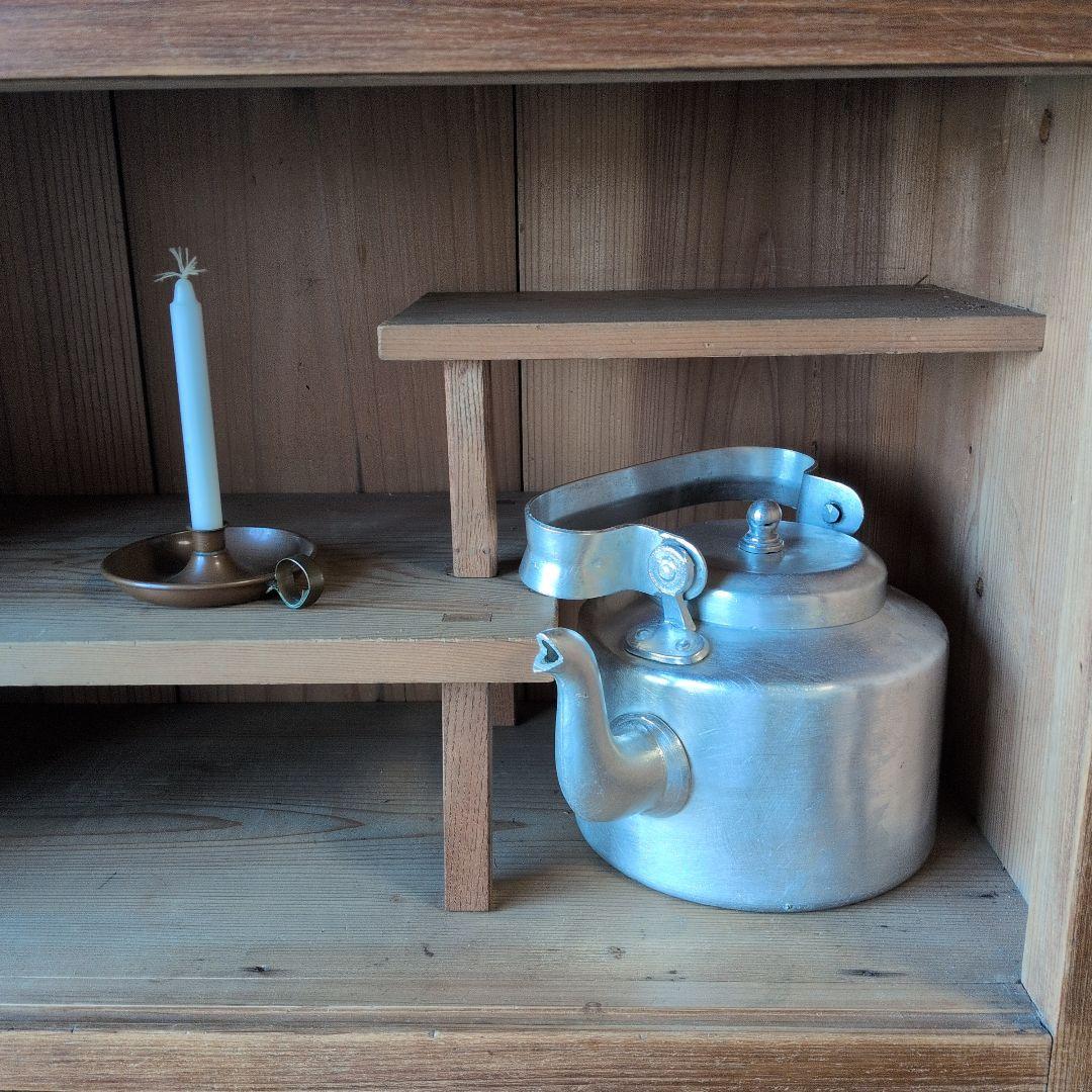 アンティーク大正時代木製茶箪笥 引き出し付き コンパクト