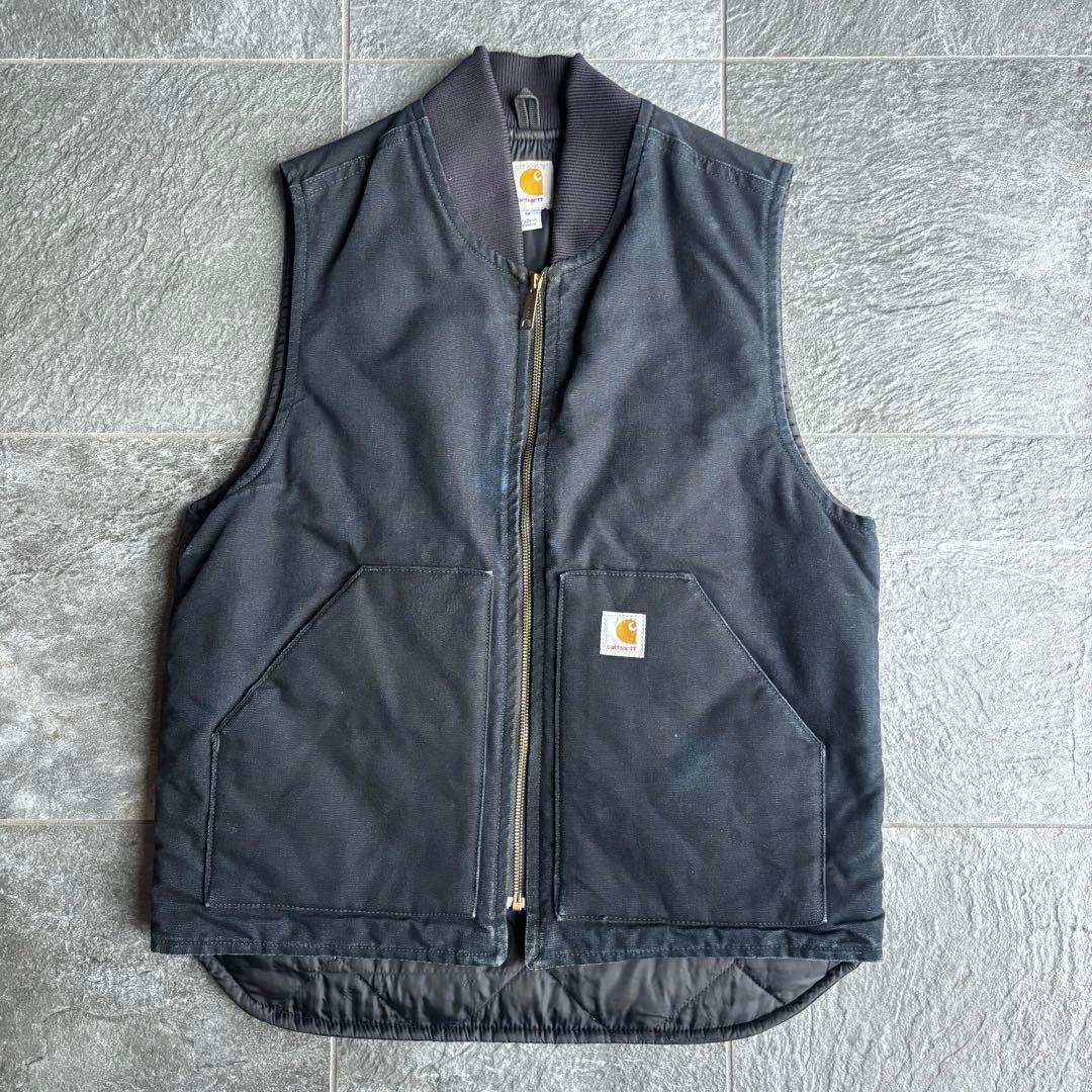 カーハート ベスト V01 ブラック MR