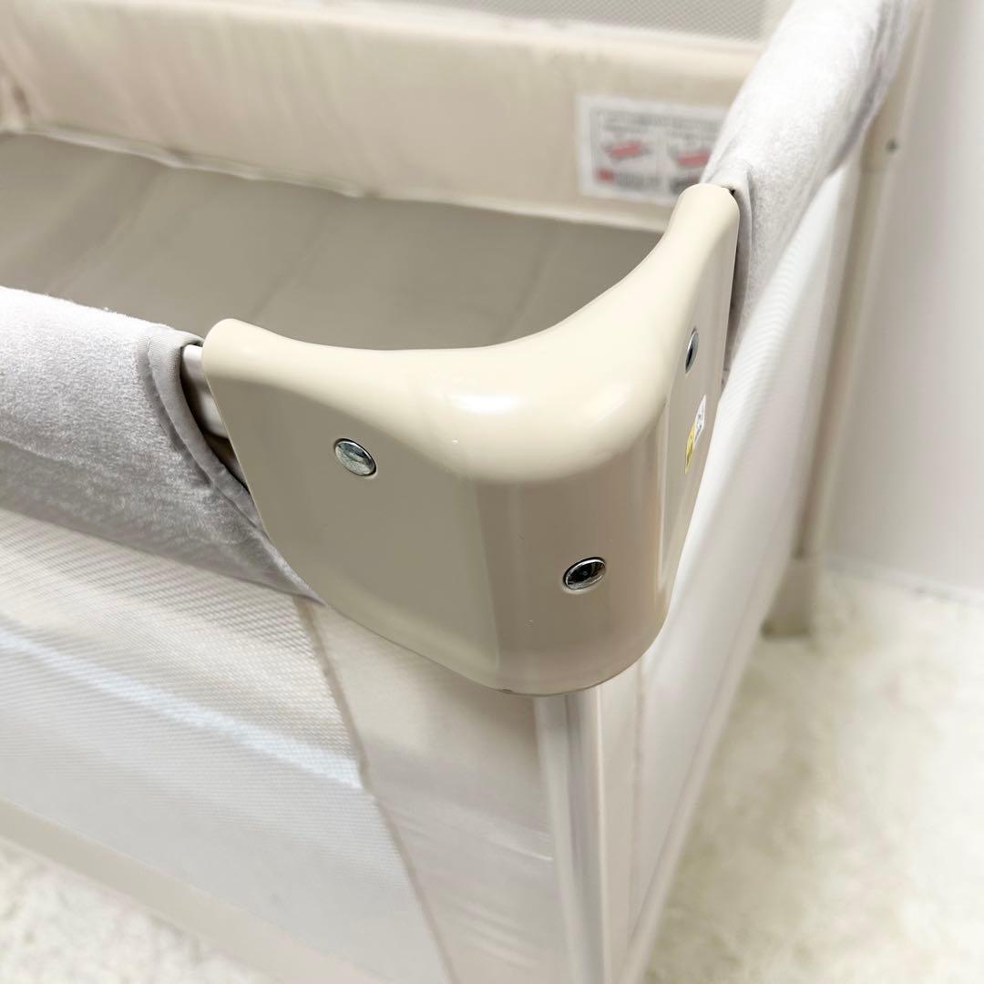 Aprica ココネルエアープラス AB 折りたたみ ベビーベッド 取扱説明書付