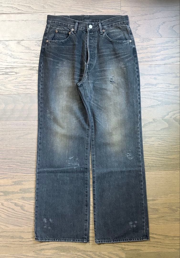 美品 ssstein 25AW FLARE DENIM JEANS フレアデニム