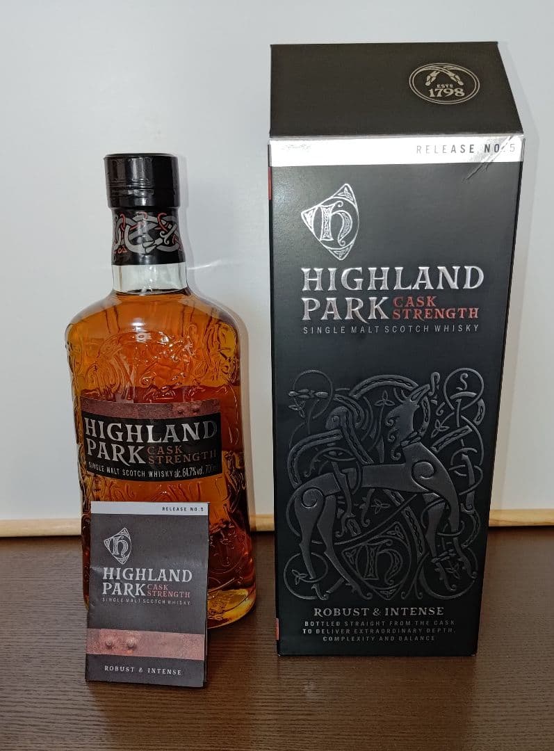 ウイスキー HIGHLANDPARK CASK STRENGTH RELEASE NO. 5
