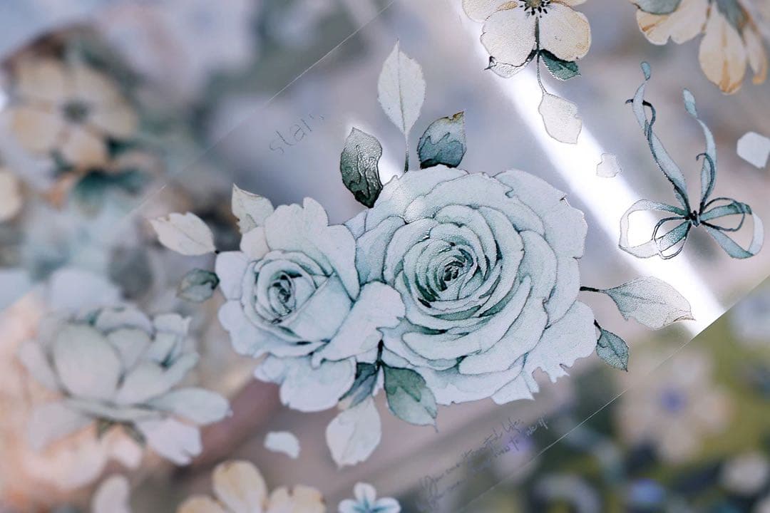 小白家文創《晴空》海外マスキングテープ　マステ 【2502】