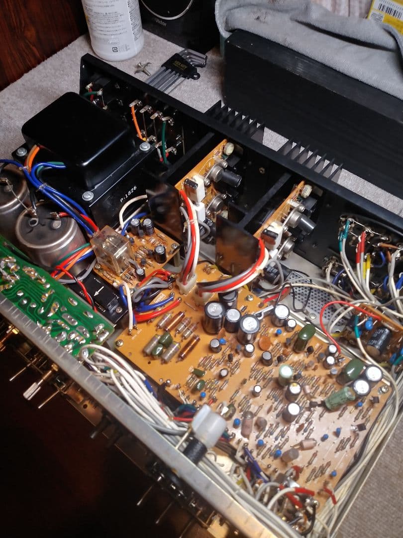 極美品 LUXMAN L-507 プリメインアンプ