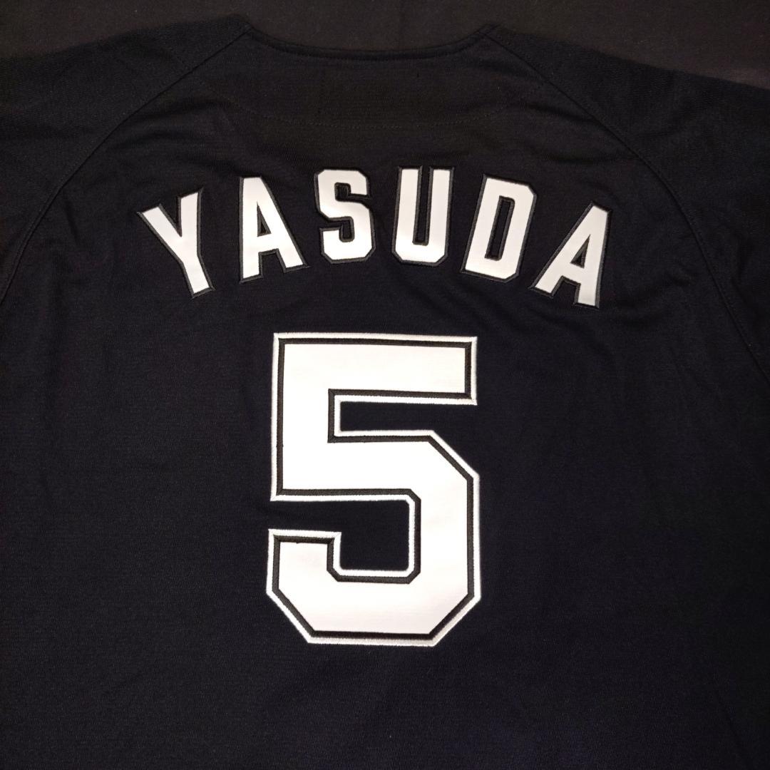 千葉ロッテマリーンズ 安田 安田 尚憲 ユニフォーム ビジター 刺繍 Lサイズ