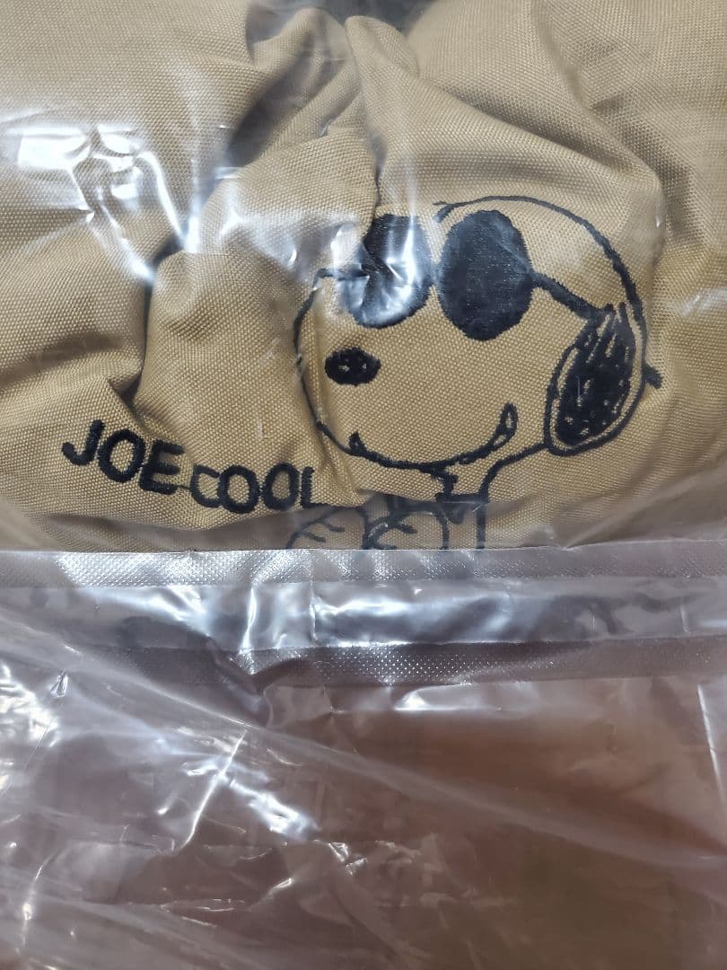 スヌーピー　ドライブキャリーベッド　犬用カーシート ペットベッド　キャメル