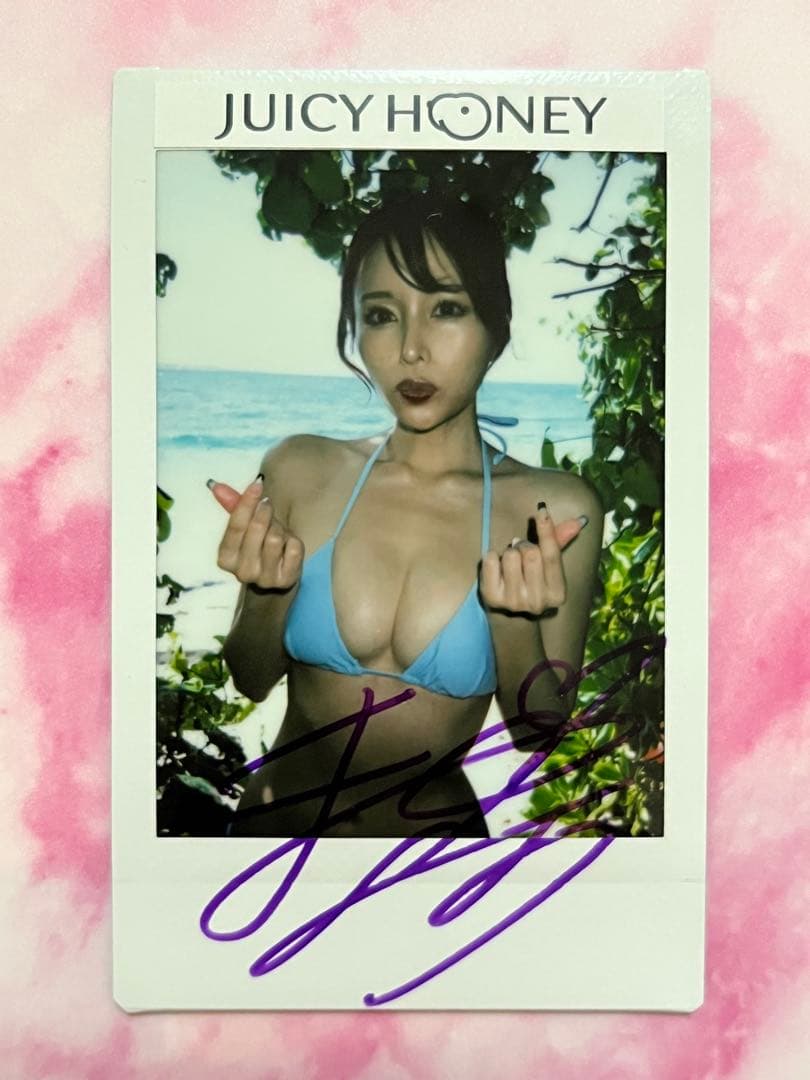 伊藤舞雪 ジューシーハニー LUXURY 2025 直筆サイン入りチェキ