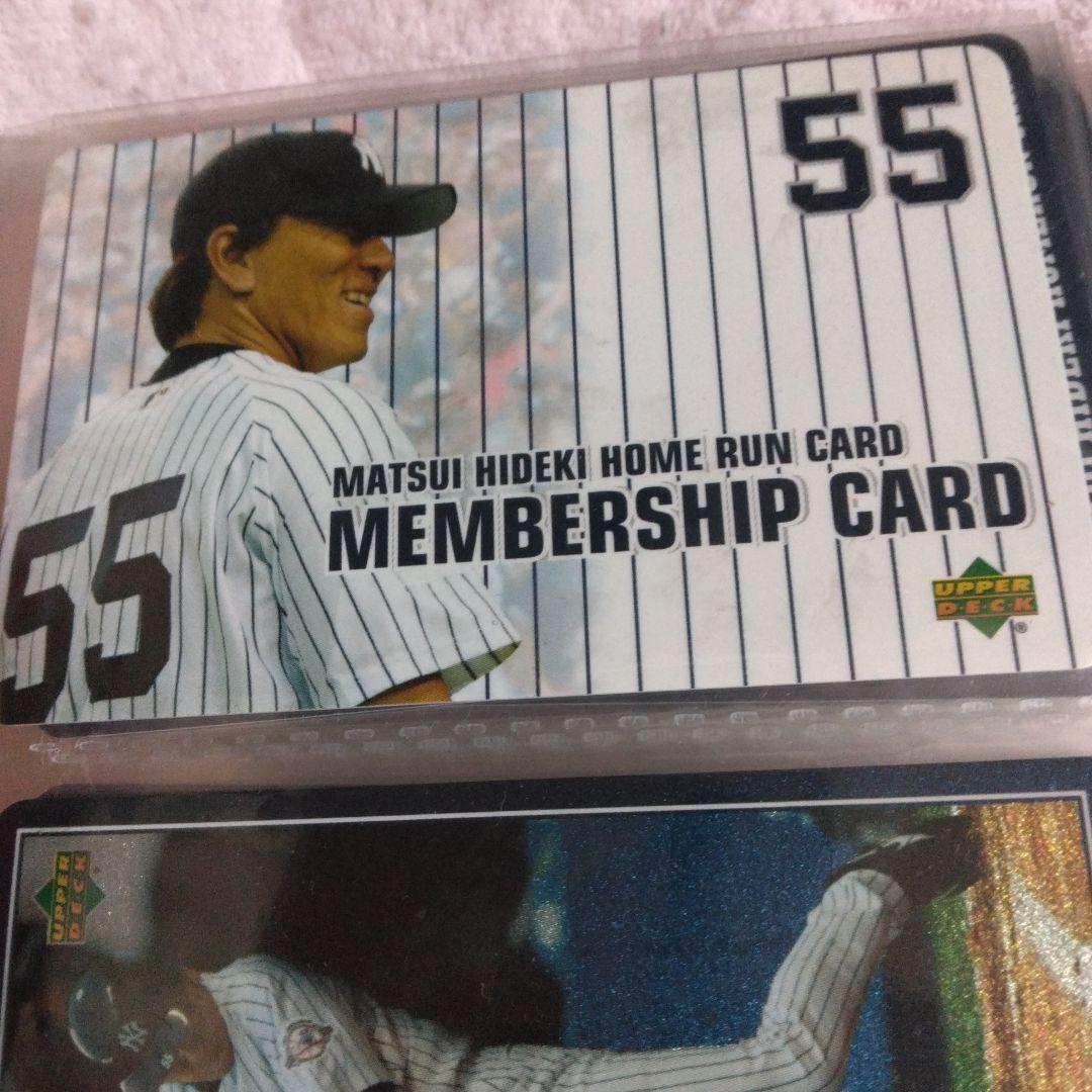 ヤンキース時代の松井ホームランカード