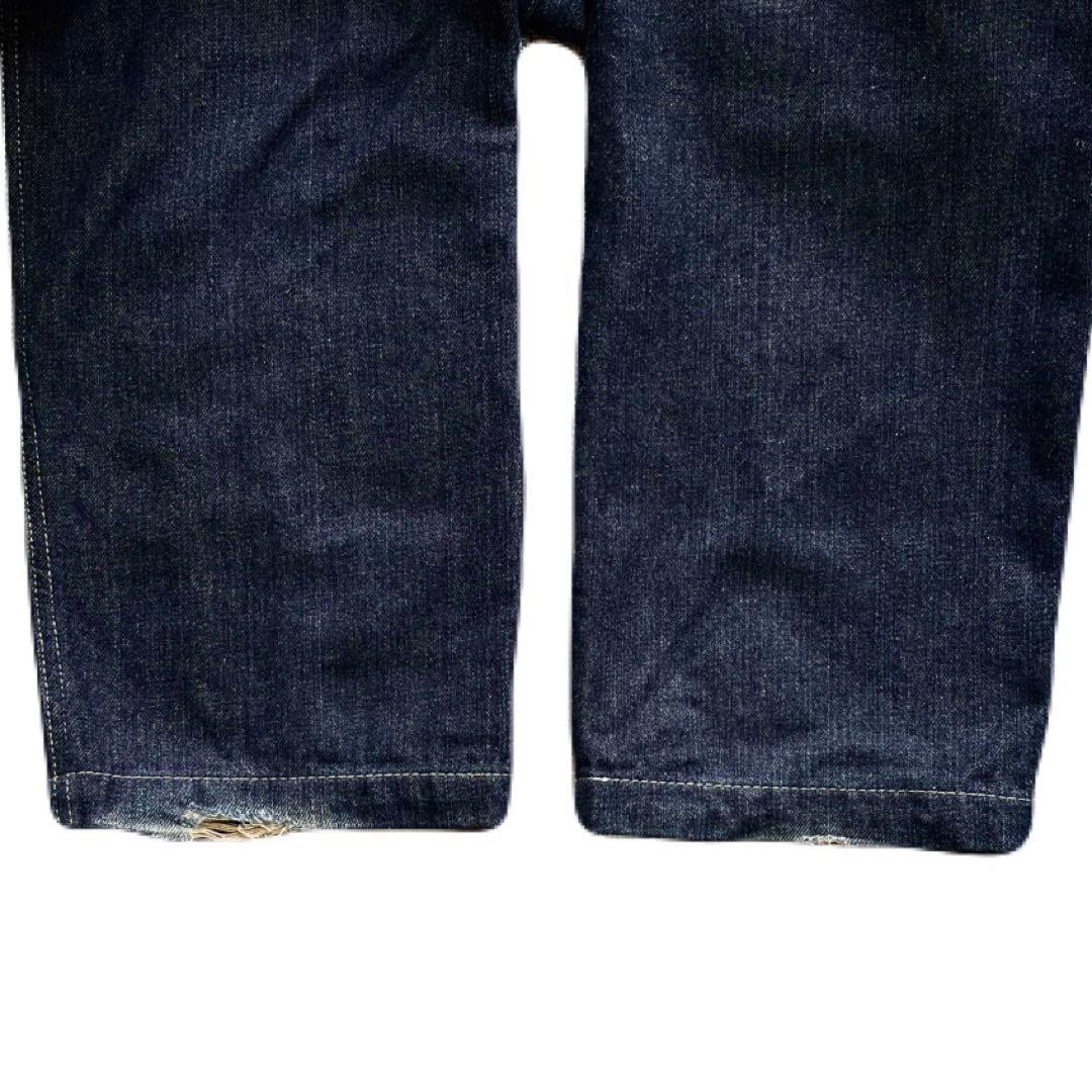 Snap-on 2WAYデニムジャンプスーツ/ツナギ/オールインワン