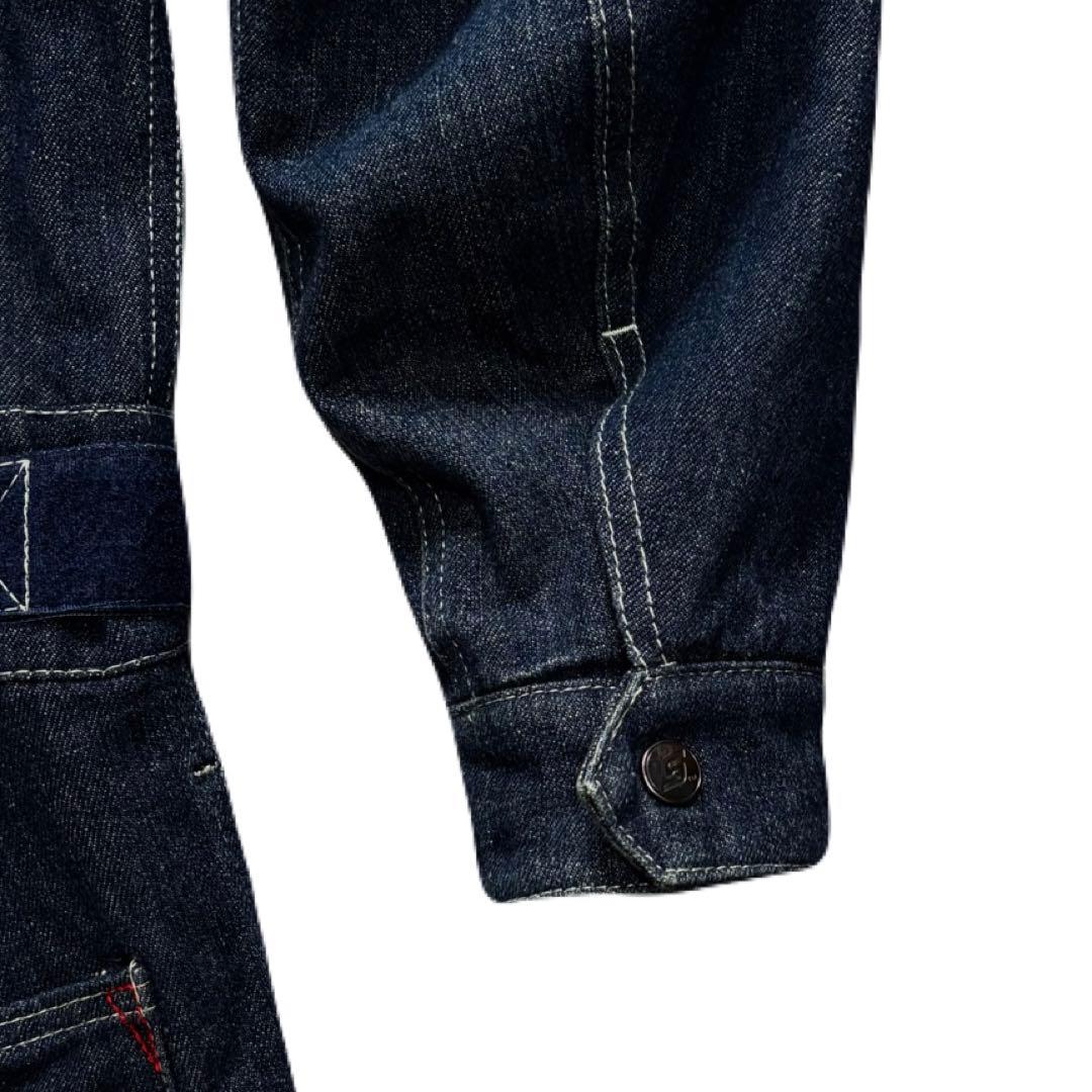 Snap-on 2WAYデニムジャンプスーツ/ツナギ/オールインワン