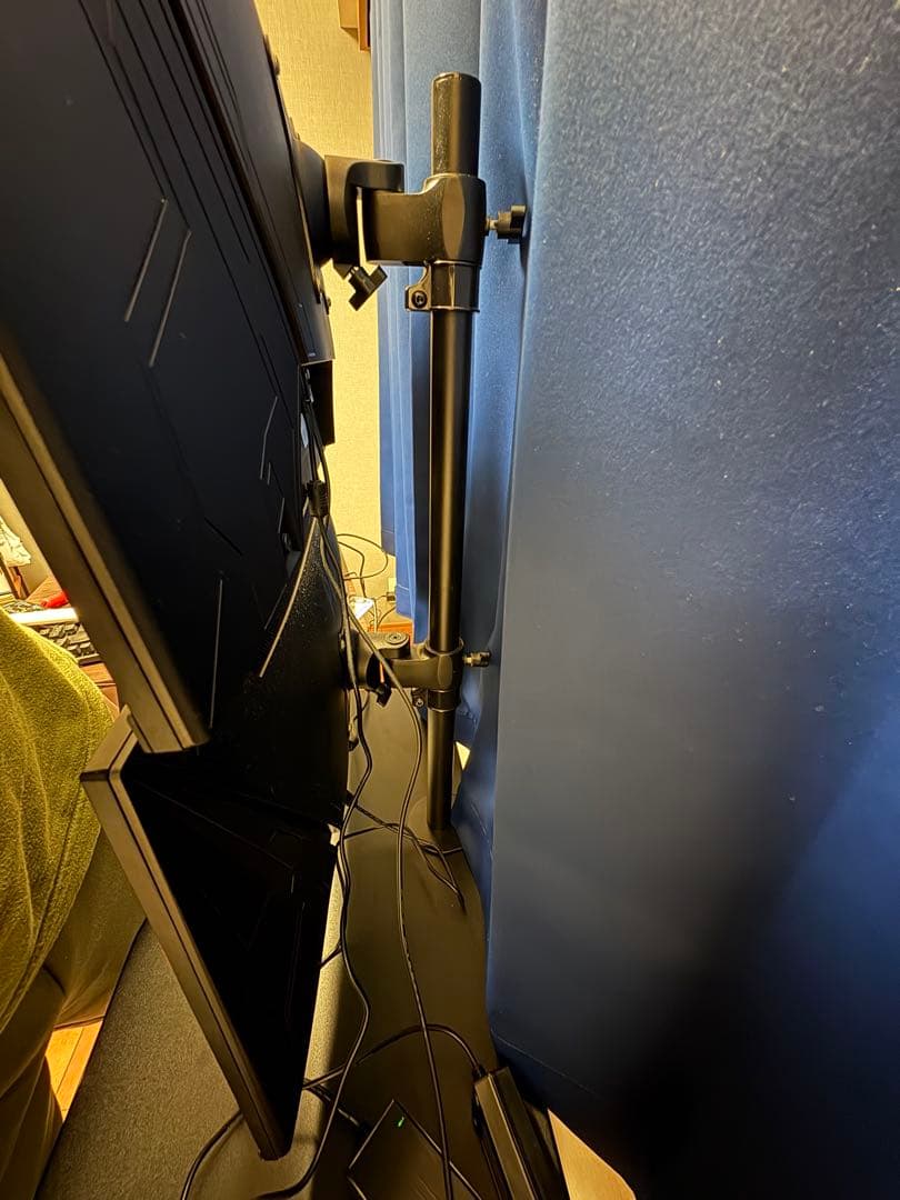 Pixio PX277 Prime ゲーミングモニター 2台＋アーム