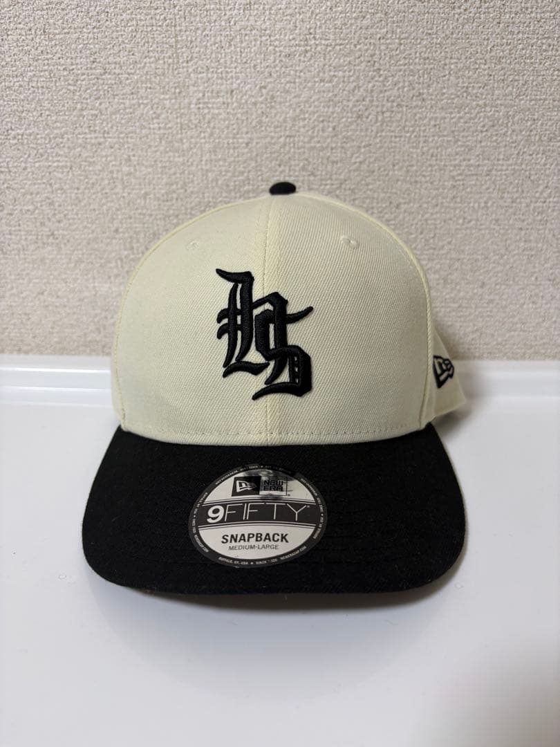 アイボリー/ブラック スナップバックキャップ 9FIFTY