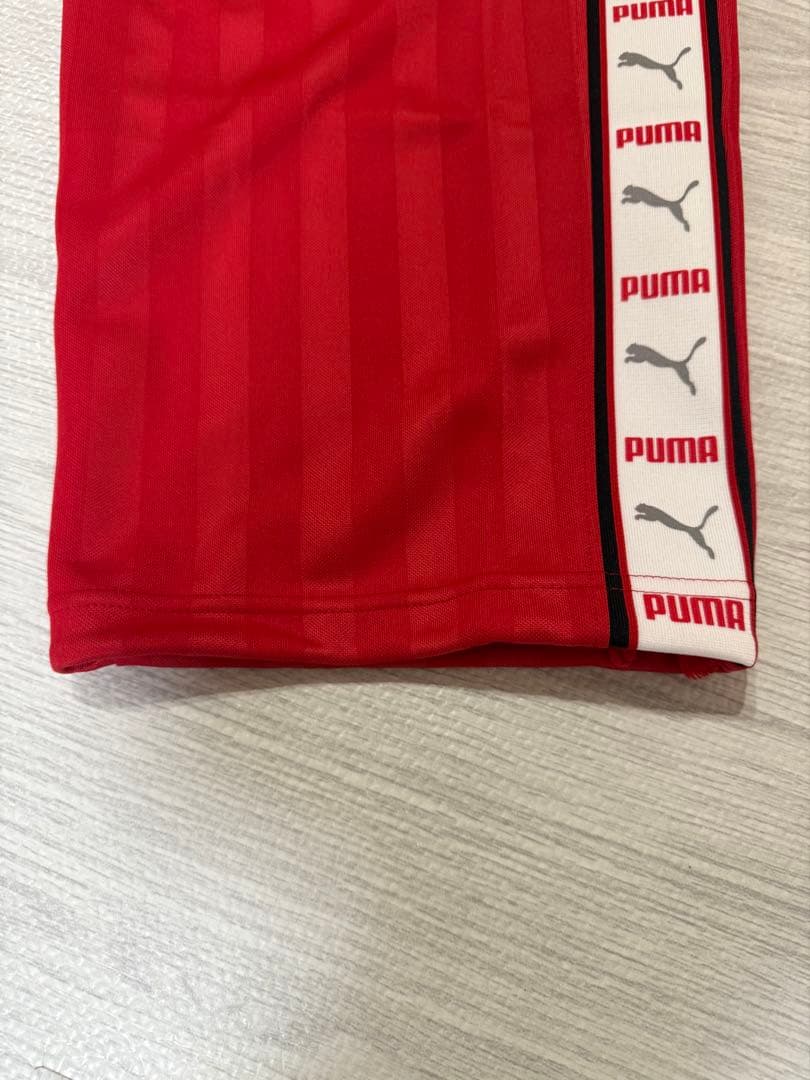 【新品未使用】PUMA プーマ M ジャージ上下セット 赤 タグ付き 送料無料