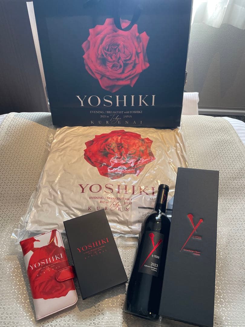 YOSHIKI DINNER SHOW 2025 お土産 グッズ
