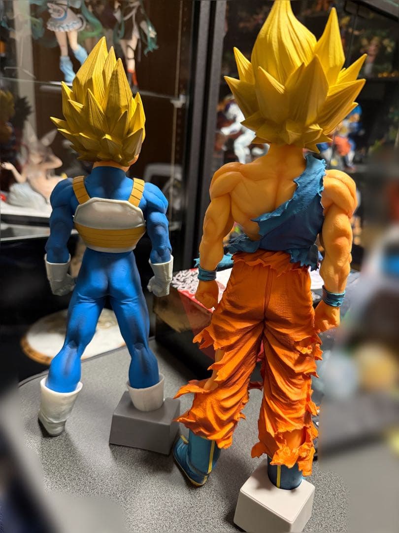 ドラゴンボールフィギュア　孫悟空&ベジータsmsp