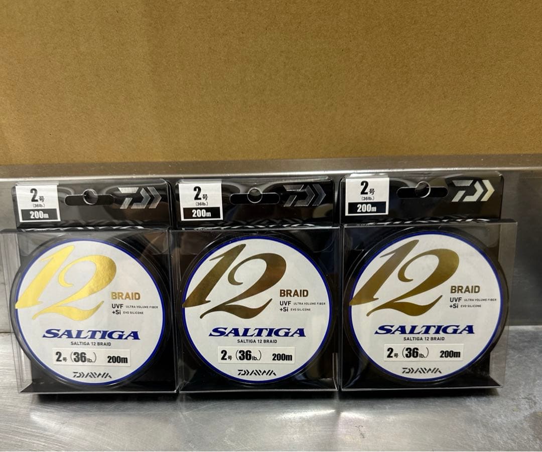 【新品未使用】ダイワソルティガ12ブレイド  3個セット