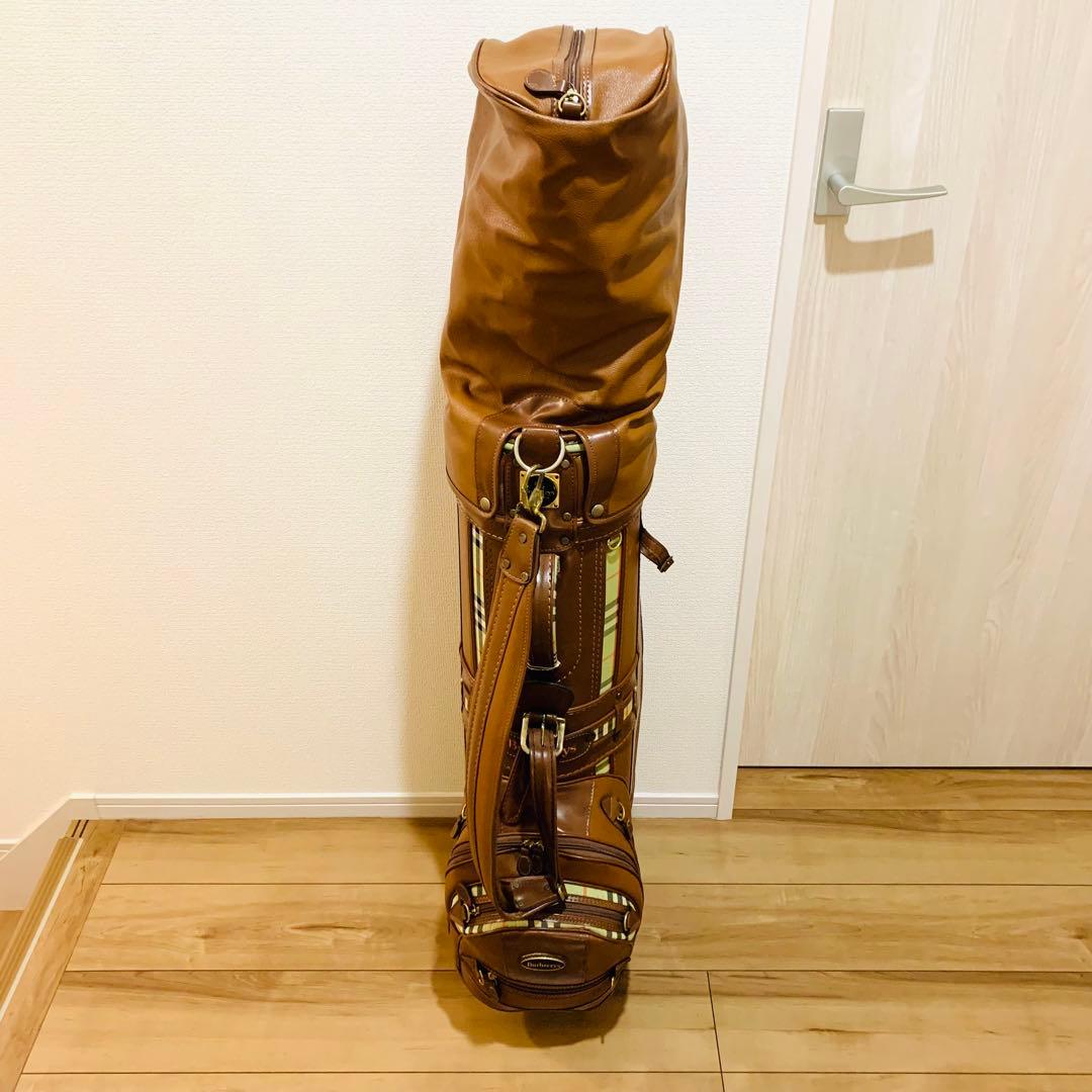 BURBERRY バーバリー キャディバッグ ヴィンテージ ノバチェック レザー