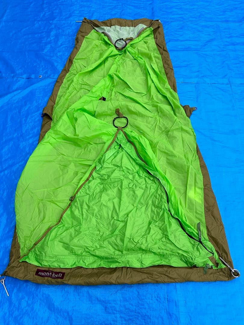 【美品】モンベル ムーンライトテント1 グリーン