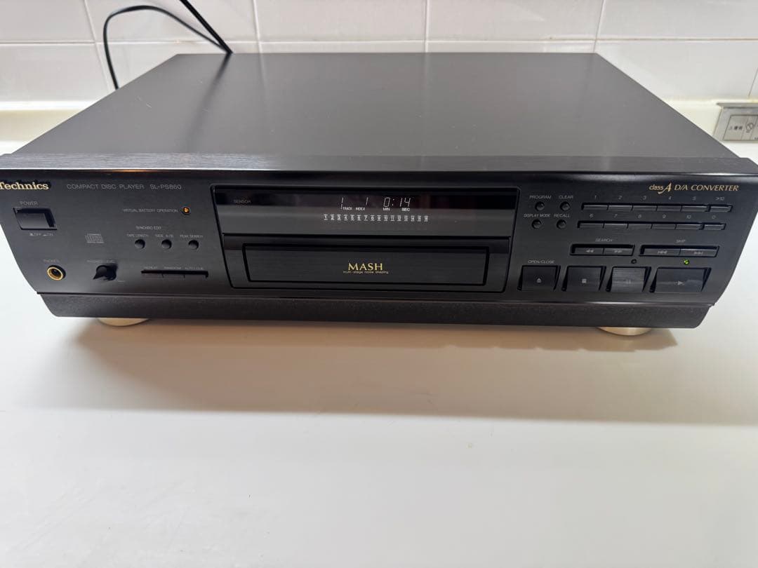 ま*す様 Technics SL-PS860 コンパクトディスクプレーヤー