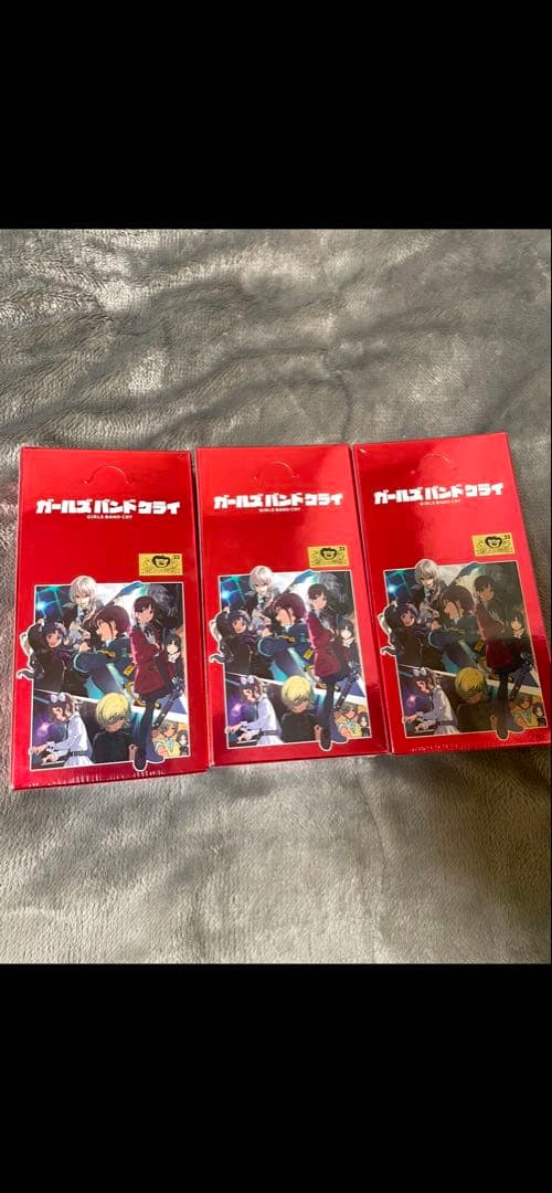ヴァイスシュヴァルツ ガールズバンドクライ 3box シュリンク付き 新品未開封