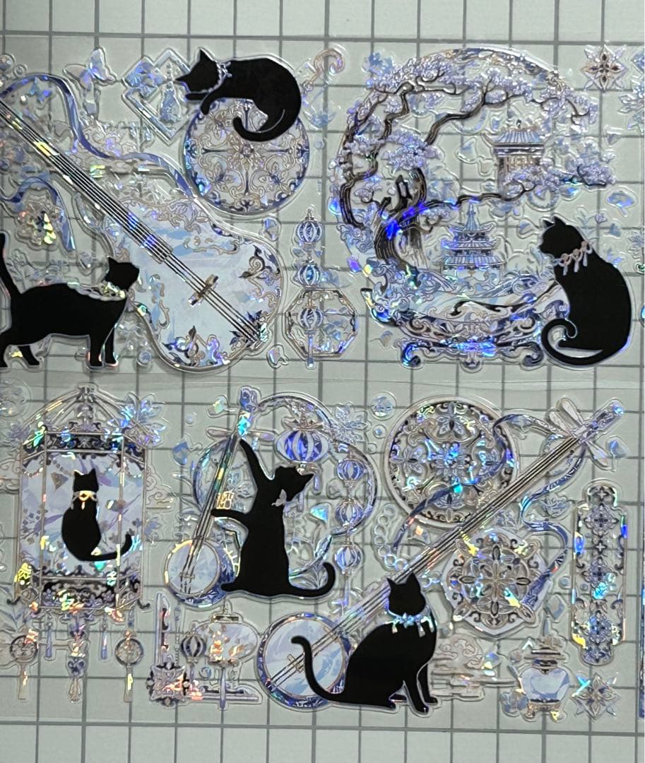 国潮・明 シール式 海外マステ 切り売り