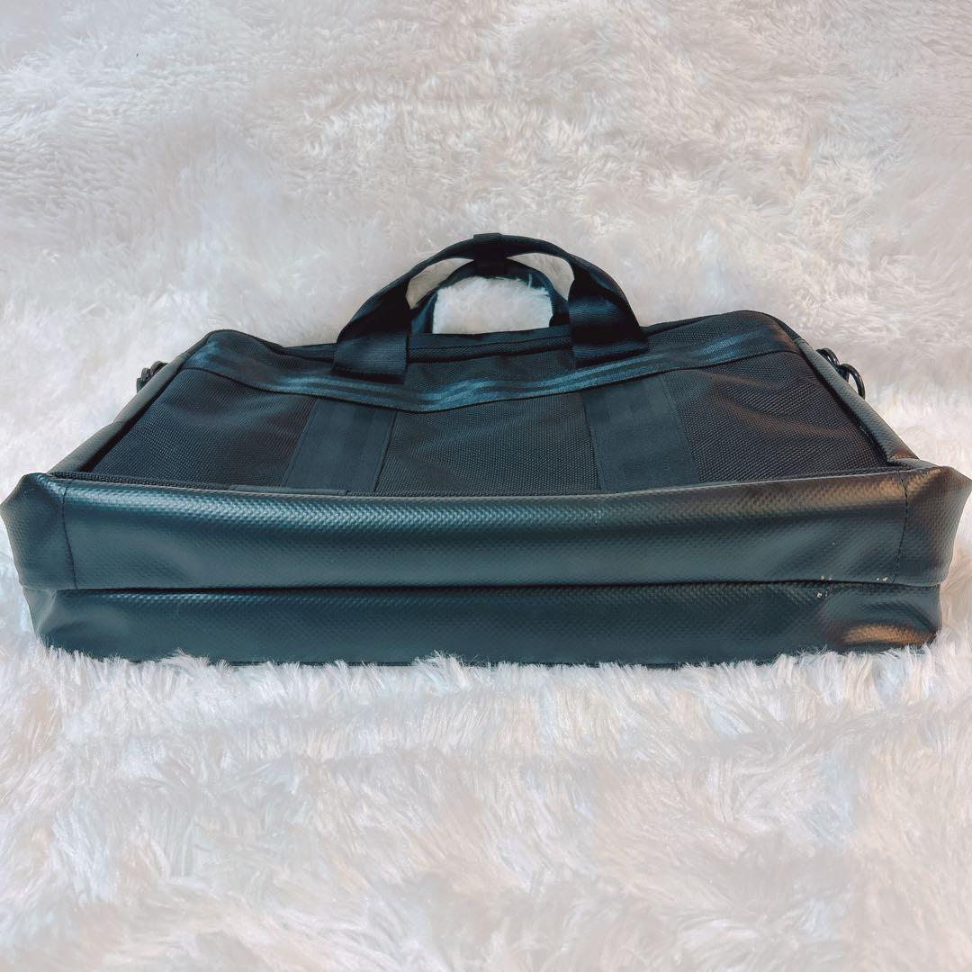 【訳あり美品 】ポーター ビジネスバック黒　ショルダー紐欠品