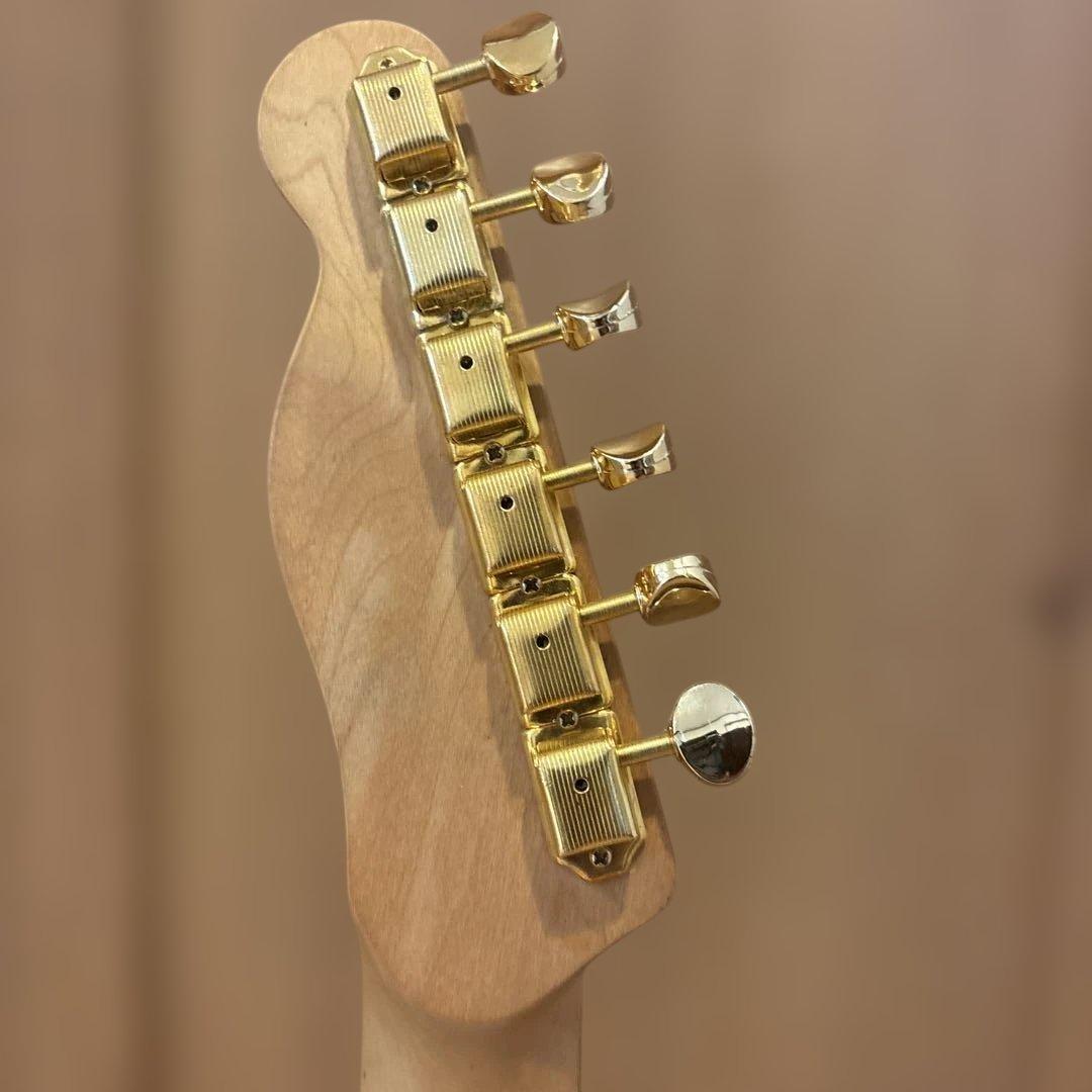 【ハルス】Bacchus Universe テレキャス ゴールドパーツ仕様