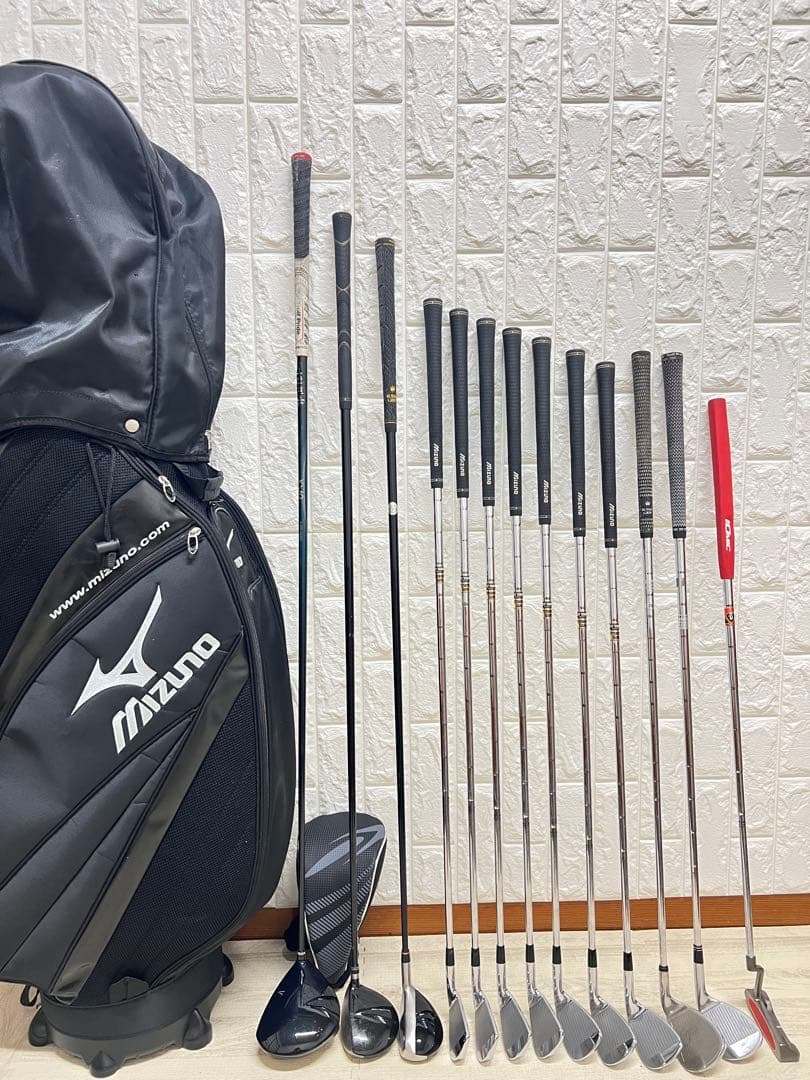 初心者おすすめ レフティー ゴルフクラブセット メンズ ミズノ バッグ付