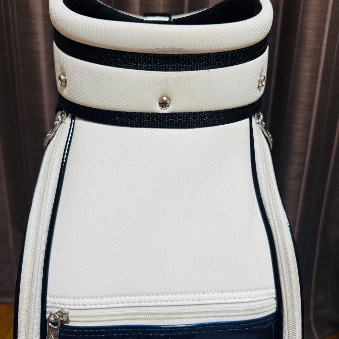 HONMA キャディバッグ ゴルフ バッグ ホワイト 白 White 本間