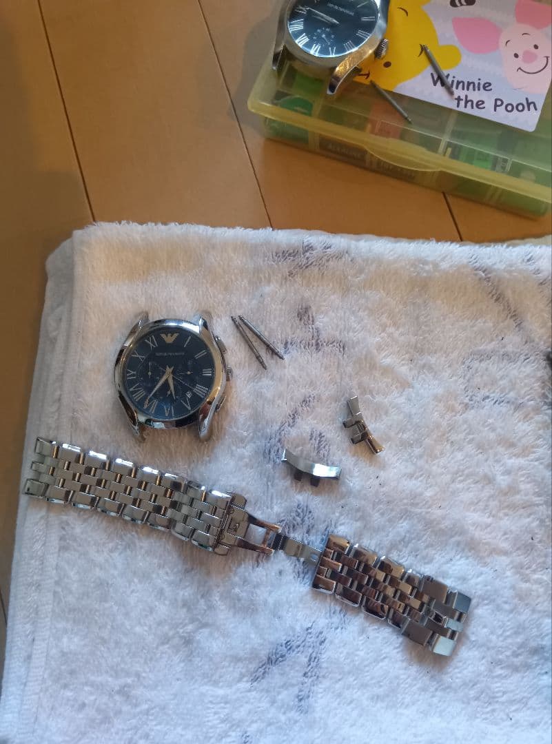 EMPORIO ARMANI AR-1787【極上美品時計】 【クロノグラフ】