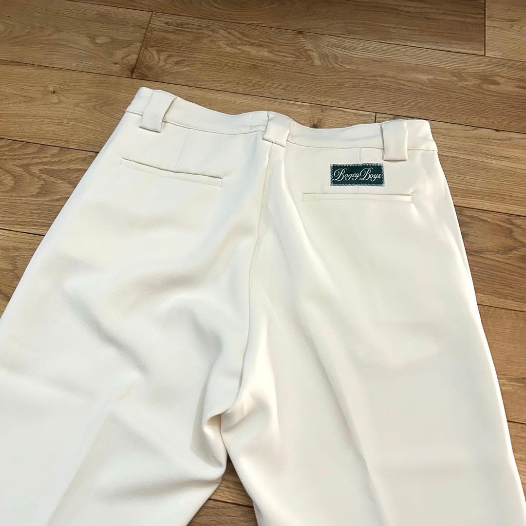 【美品】Boggy Boys パンツ オフホワイト サイズ32 ゴルフ