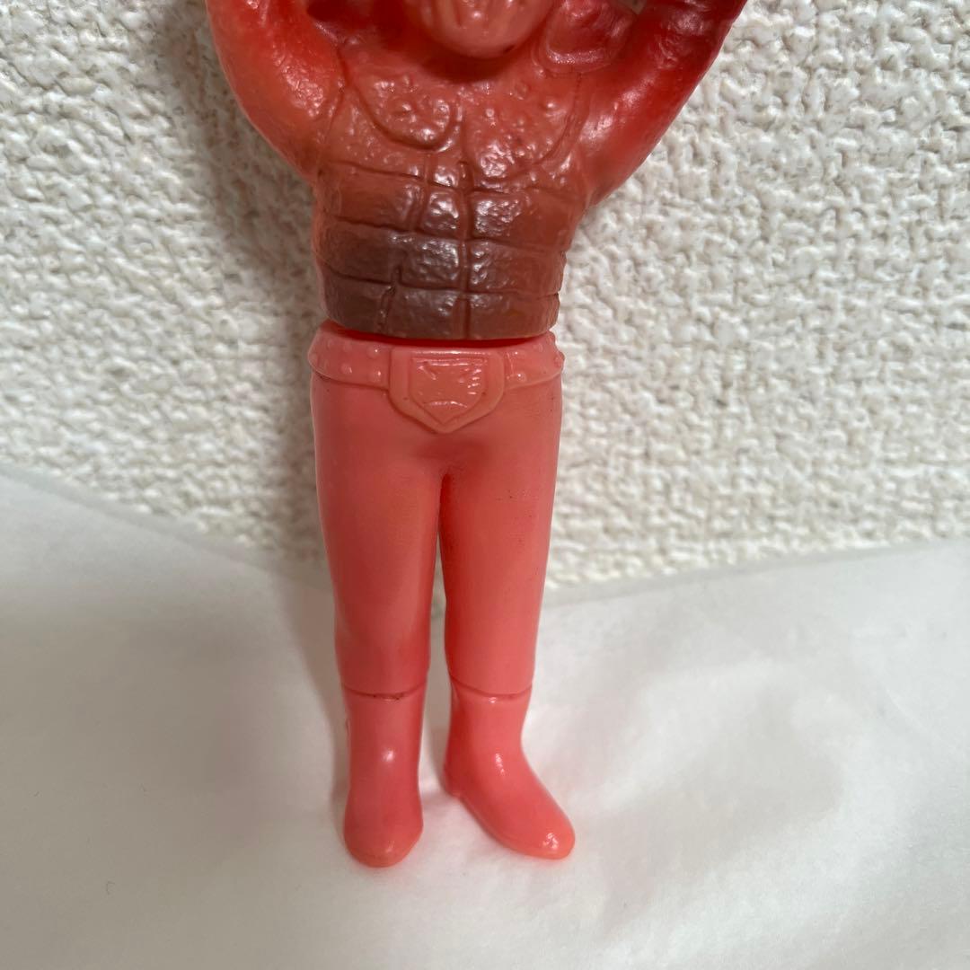 ⚠️当時物・貴重　仮面ライダー　カニバブラー　ミニソフビ　バンダイ製