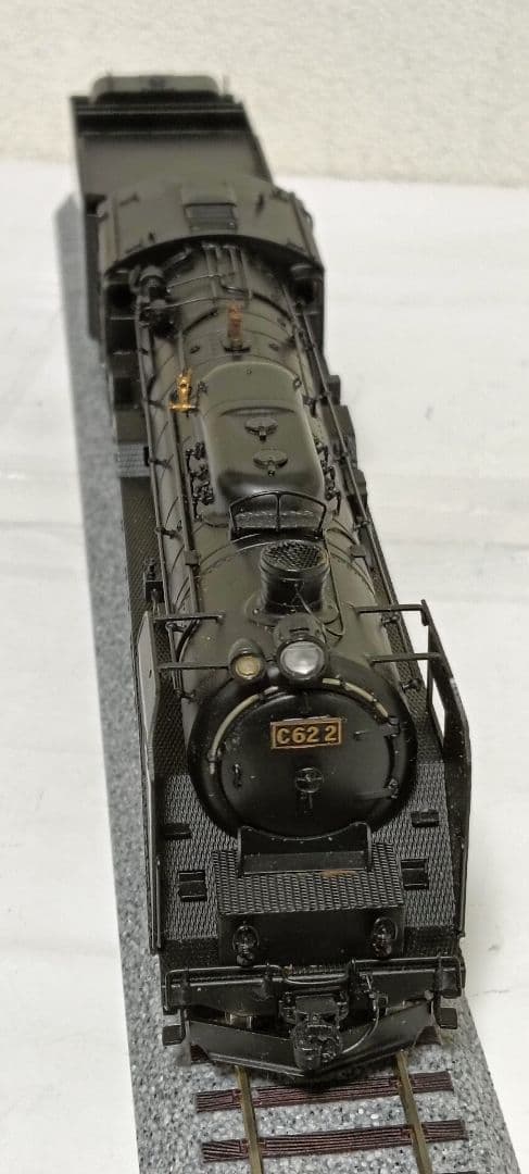 HOゲージ 天賞堂 Ｃ622号機蒸気機関車、No;491、メンテナンス済