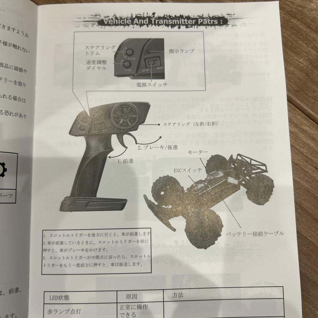 ジョニー【未使用】DEERC 9300 4WDオフロードラジコンカー