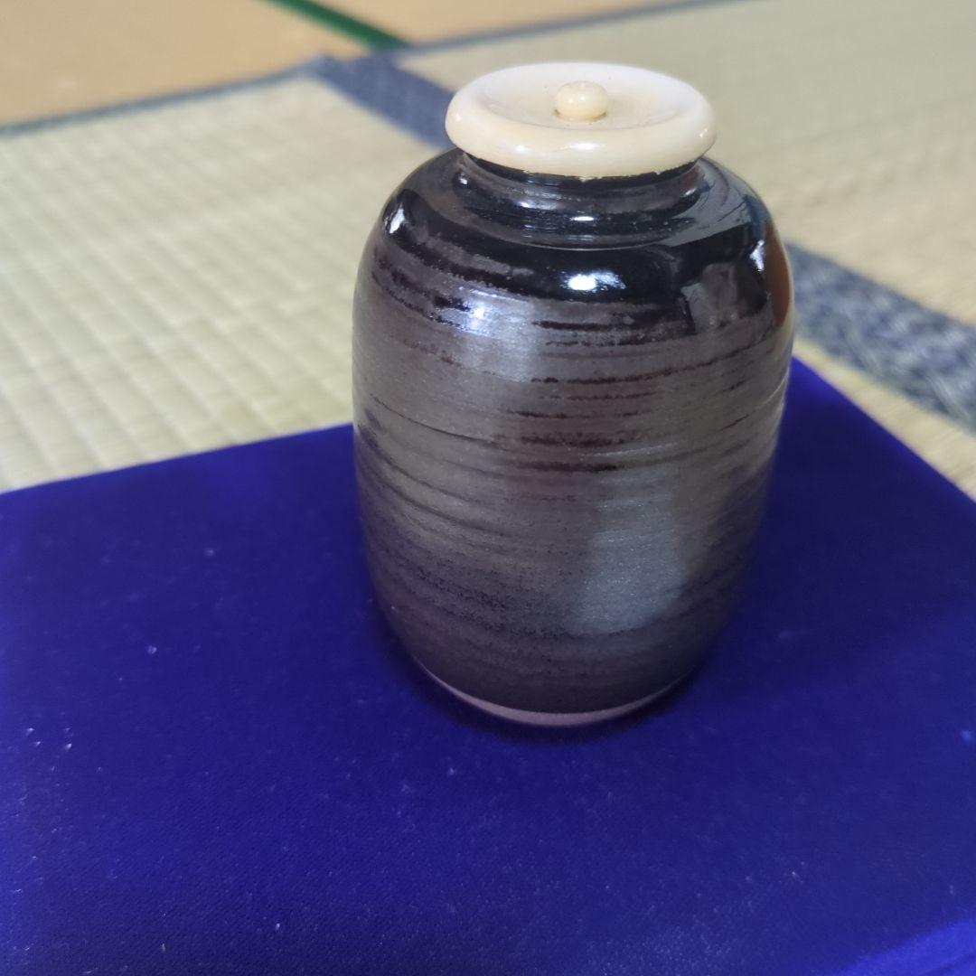 値下げ　茶入「在中庵肩衝」笹田有祥 笹田有祥 「在中庵肩衝」 笹田有祥