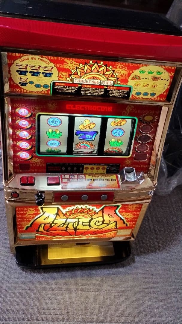 AZTECA 電子スロットマシン 鍵付き