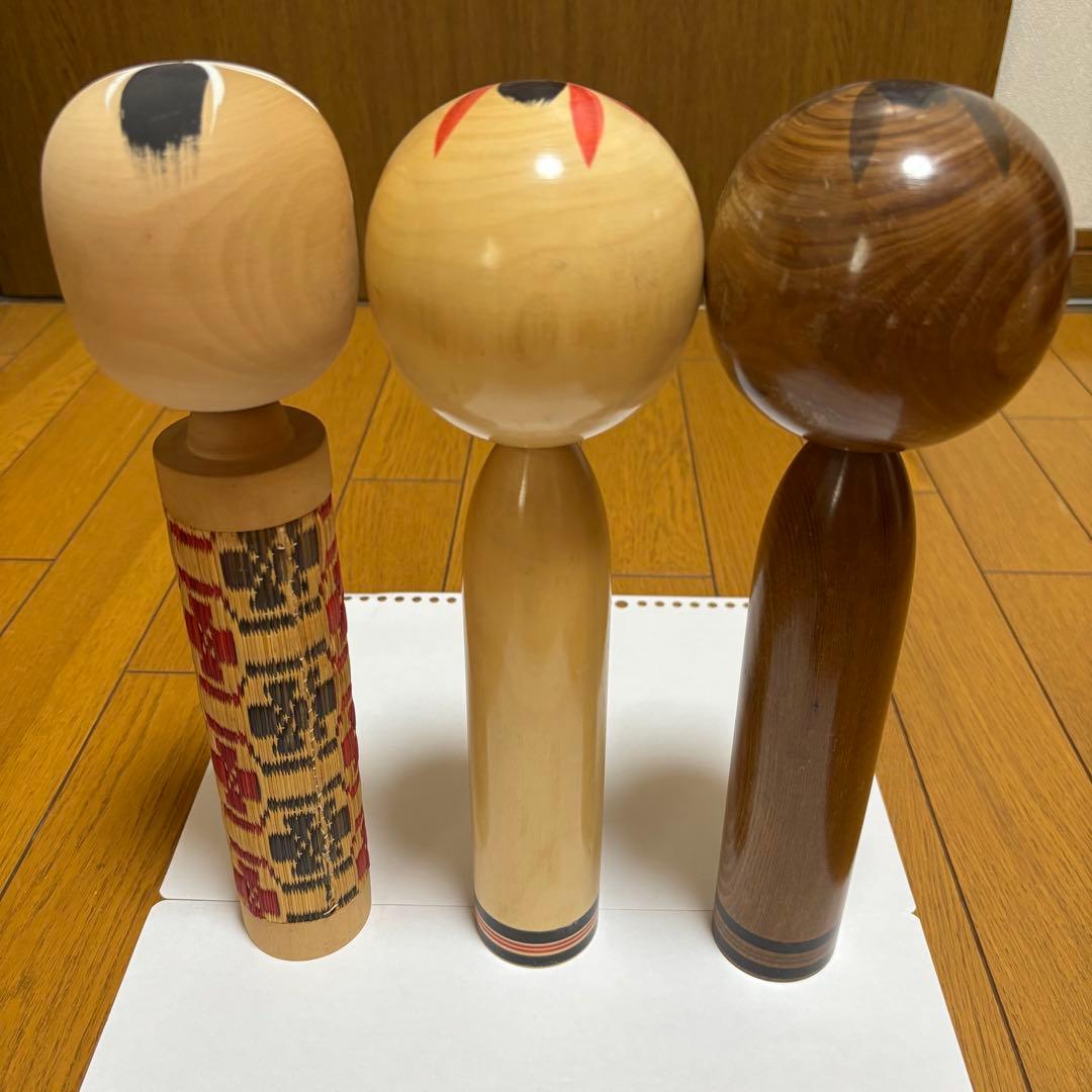 木製 こけし 日本伝統