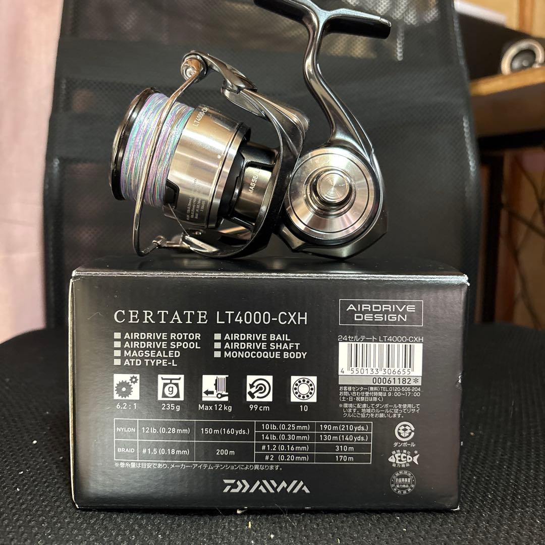 DAIWA 24CERTATE LT4000-CXH スピニングリール