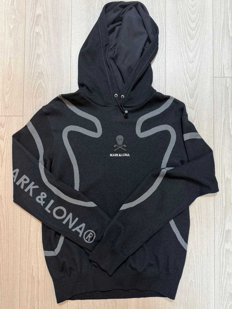 MARK&LONA マークアンドロナパーカー 46 M長袖 BLACK/ブラック