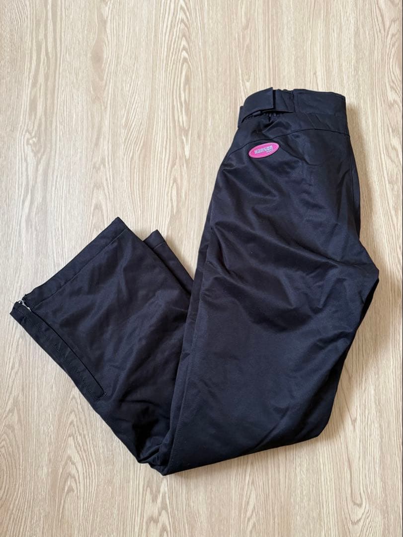 【美品】ハンソン スキー・スノーボード用ウェア上下セット グローブ付き