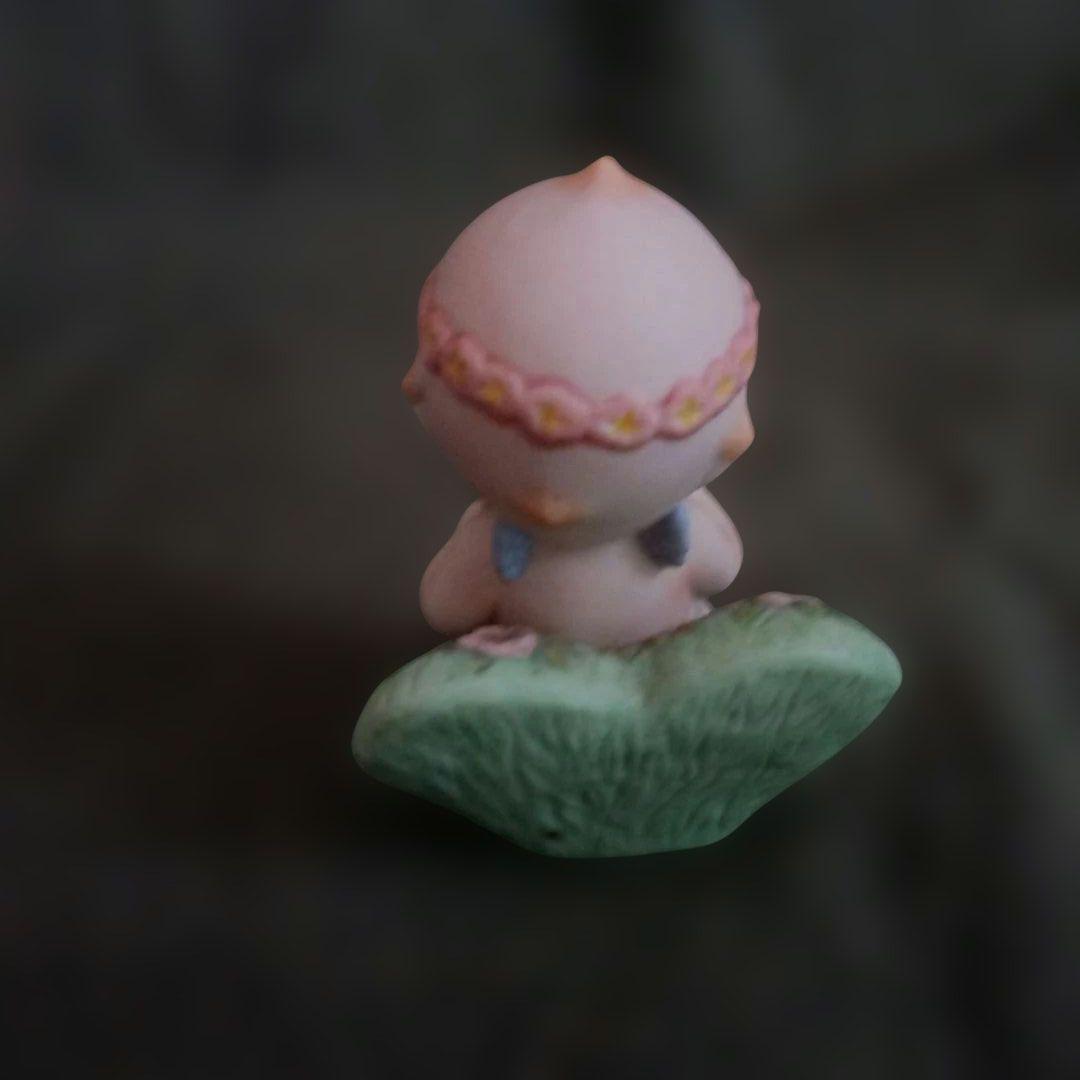 加藤工芸　子供の陶器フィギュア4体セット