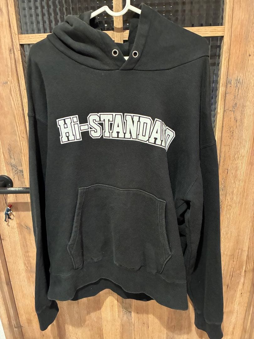 ハイスタ　Hi-Standard パーカー　Lサイズ　黒