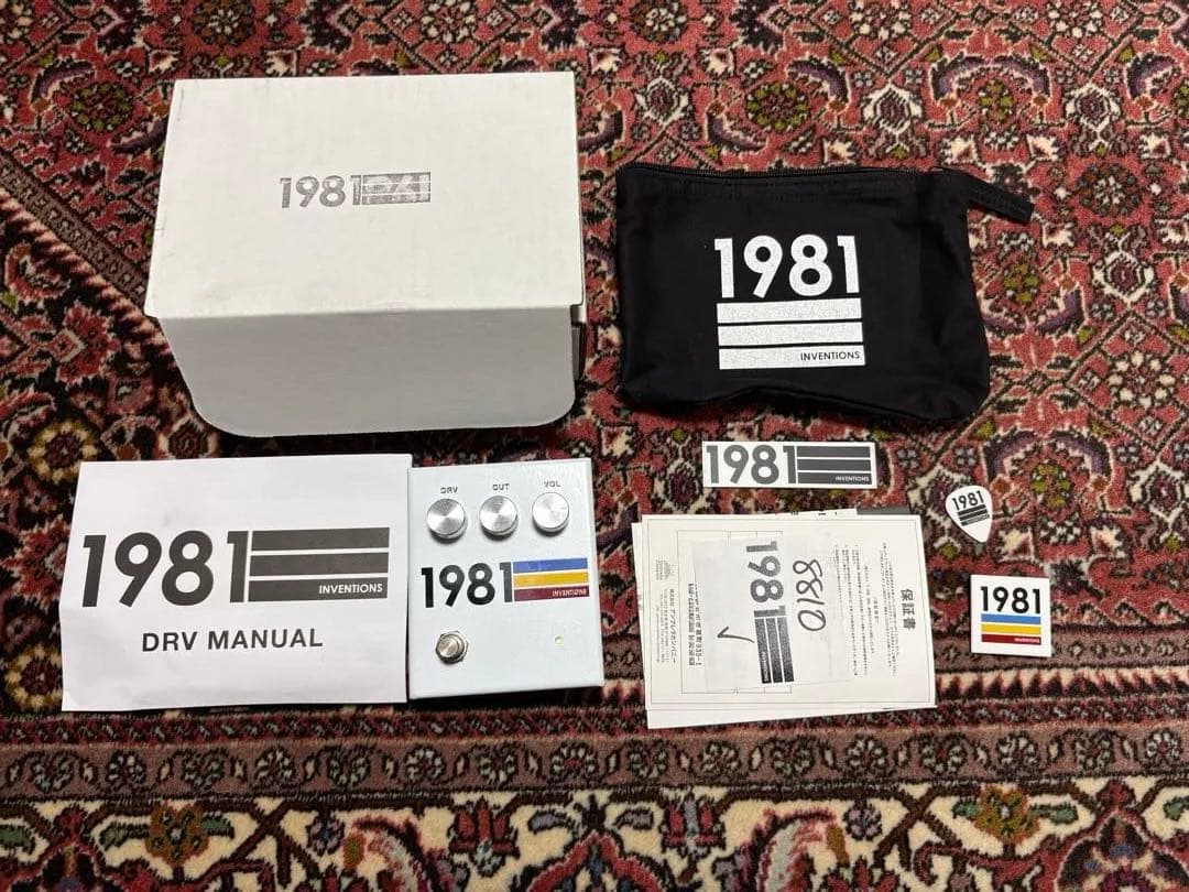 ギター 1981 INVENTIONS DRV WHITE FACE 008810