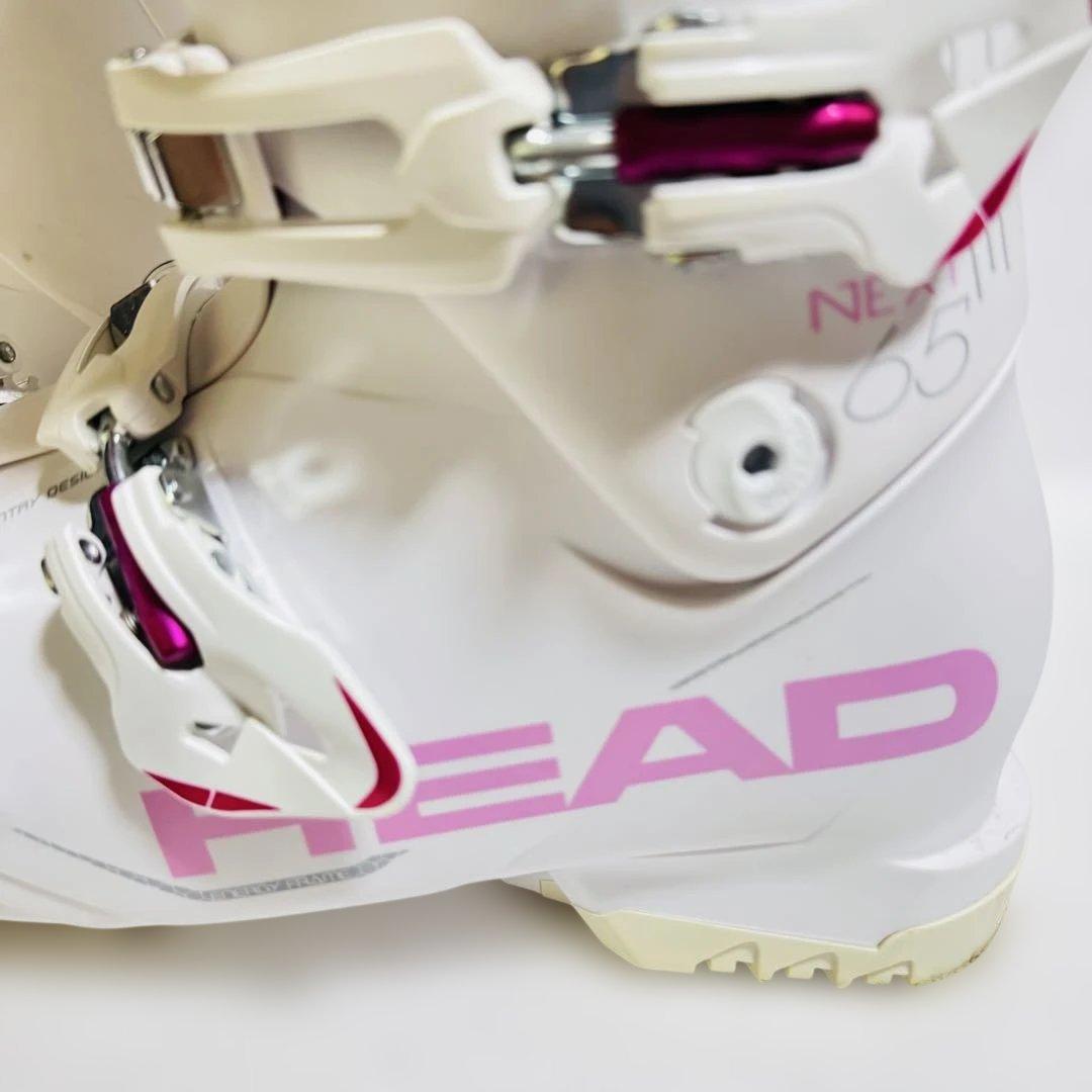 24-24.5cm HEAD Next Edge 65 Wスキーブーツ白色