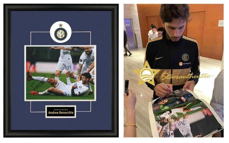 直筆サイン入り写真 アンドレア・ラノッキア FCインテル・ミラノ SA鑑定済