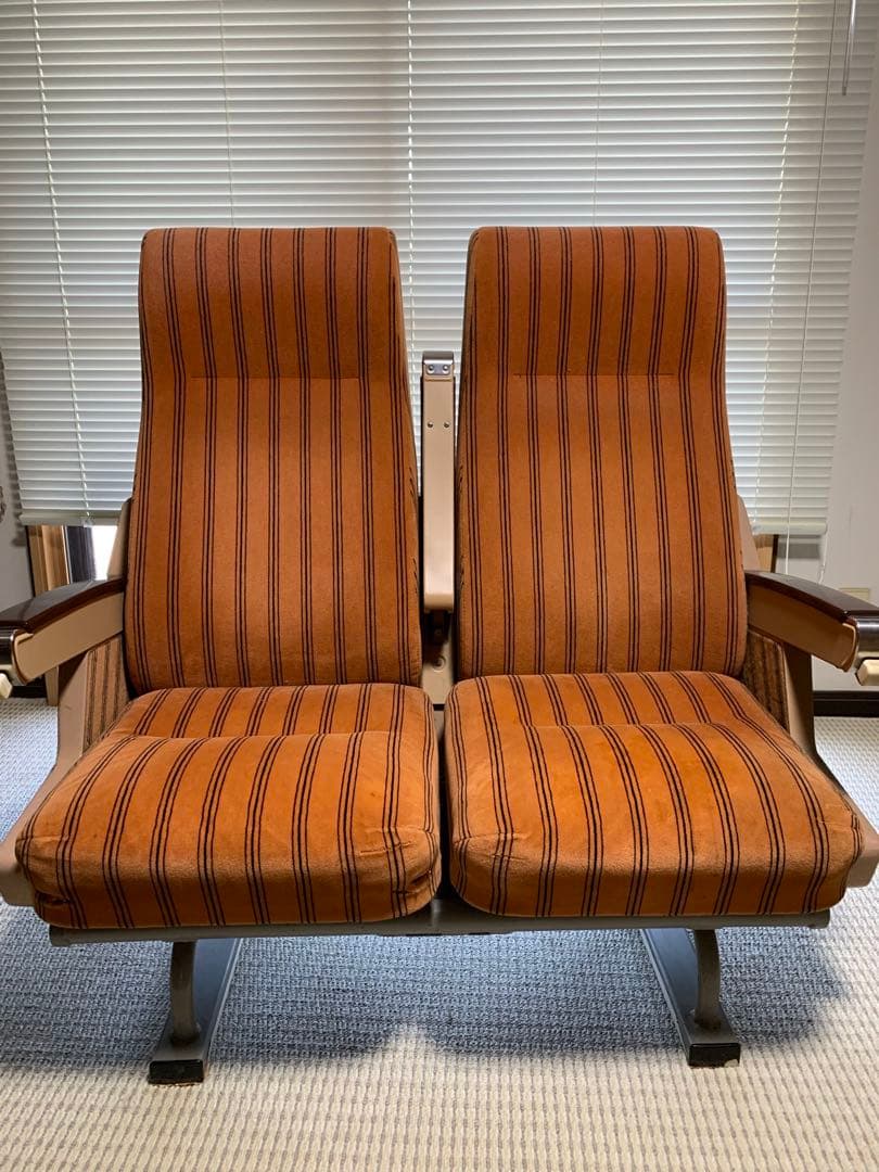 0系新幹線の座席　鉄道グッズ 2人掛けシート